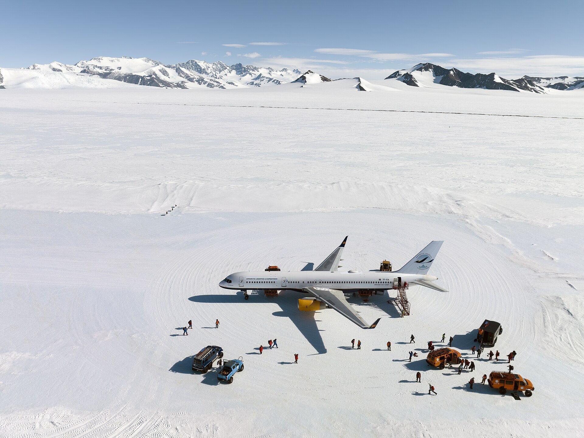 Fly to Union Glacier