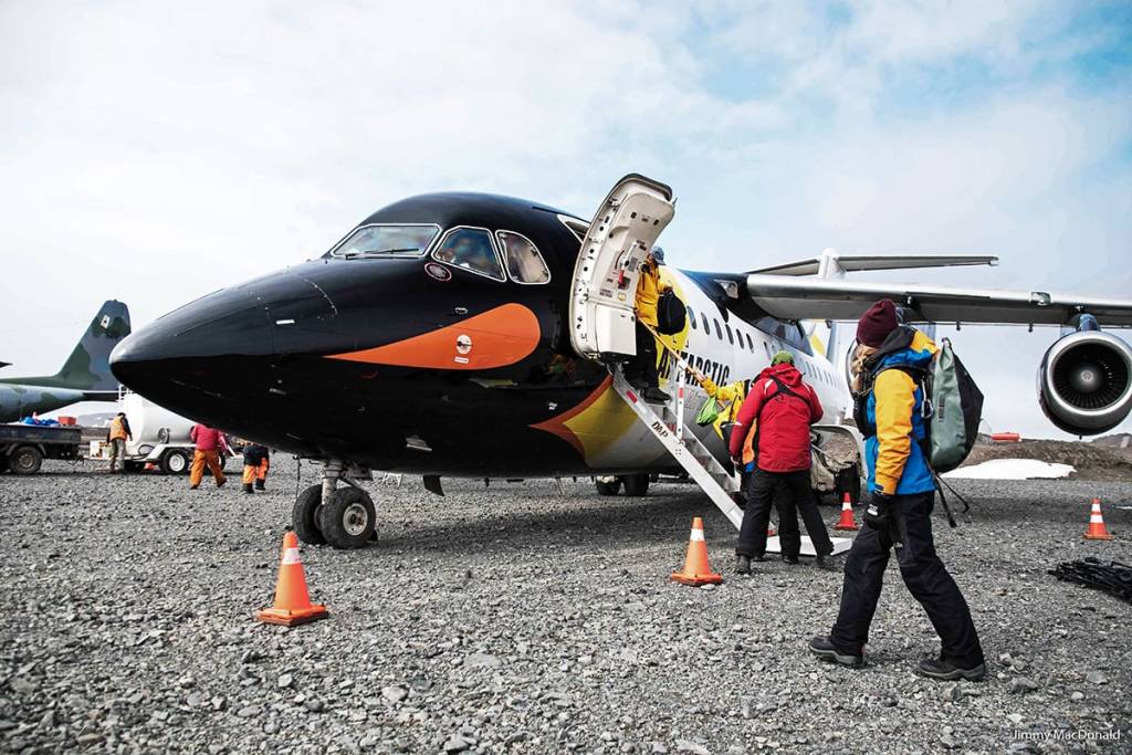 Fly to Antarctica