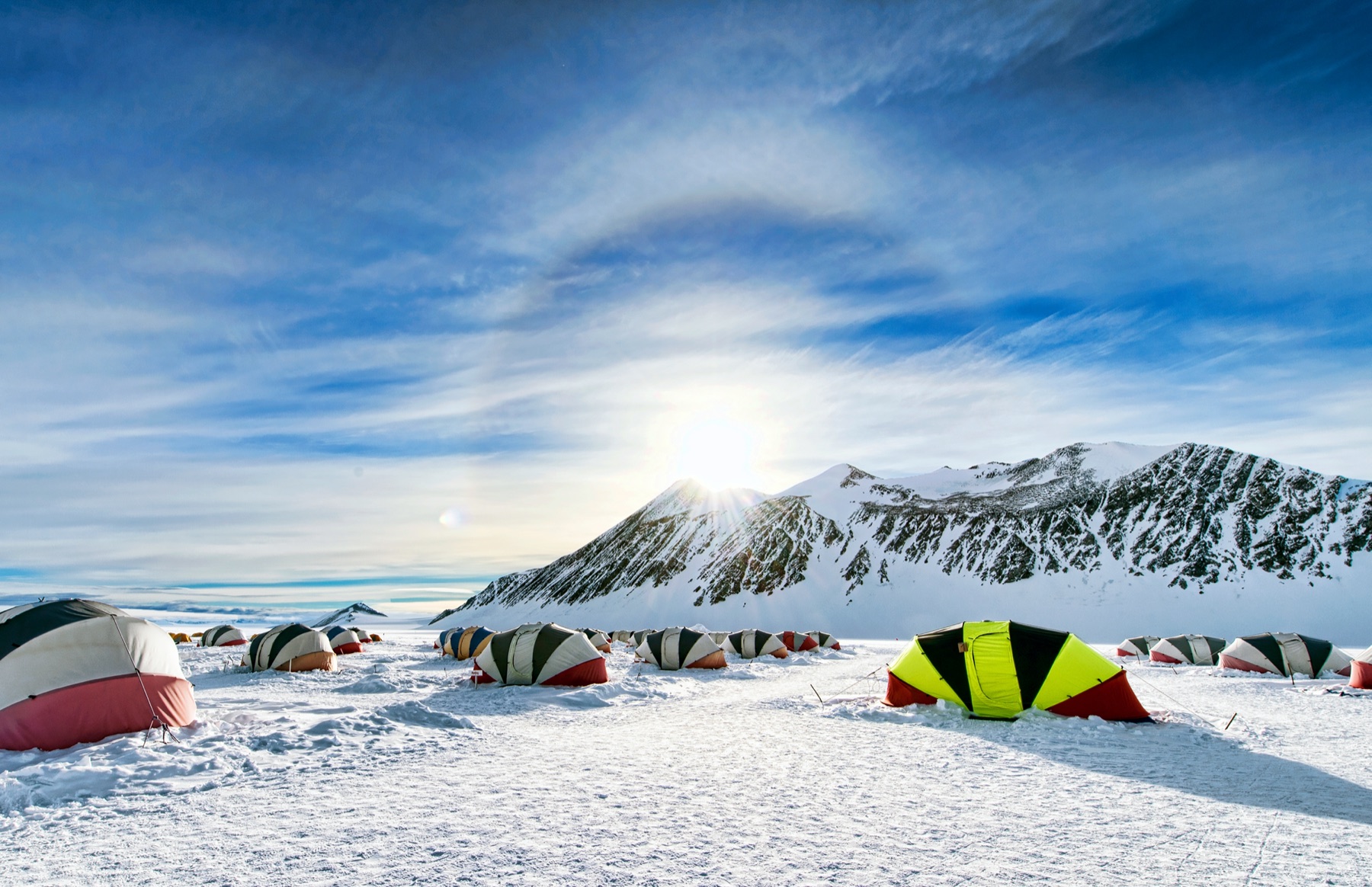Explore Union Glacier and Await the Window