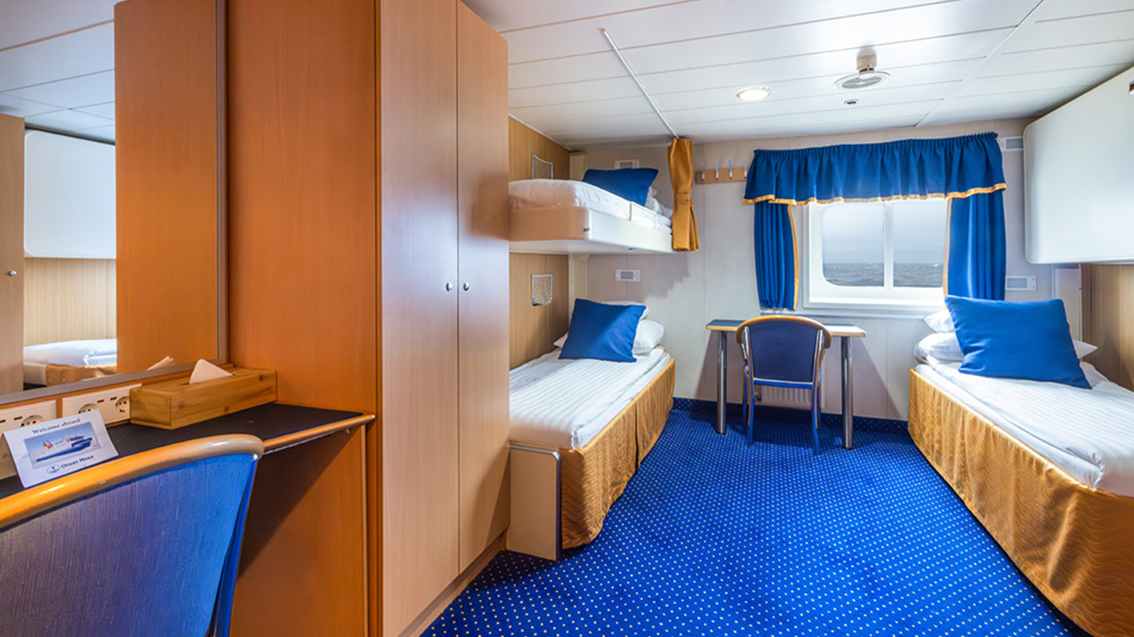 Ocean Nova Triple Cabin interior