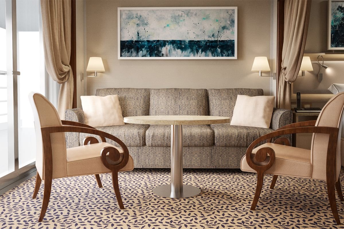 Silver Cloud Veranda Suite interior