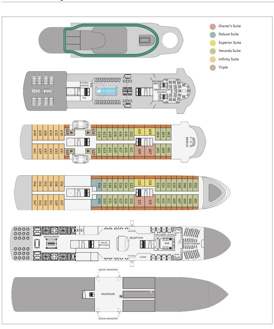 World Explorer deck plan 1
