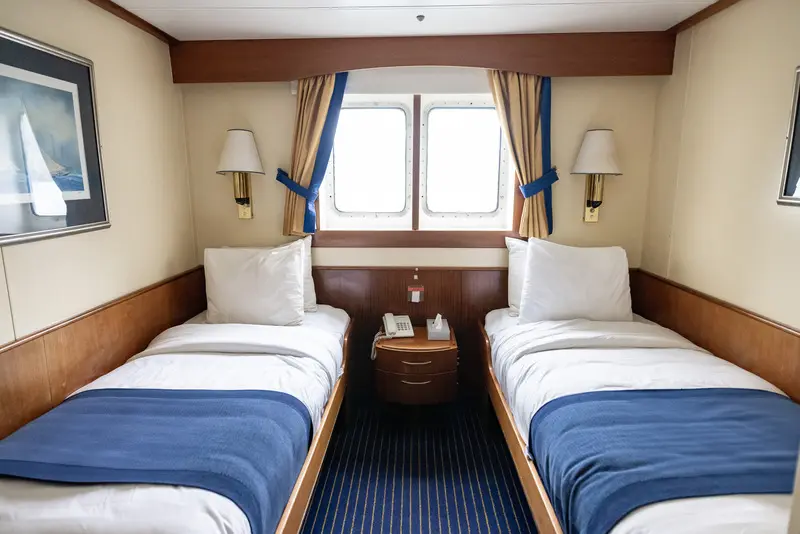 G Expedition Main Deck Twin Window interior