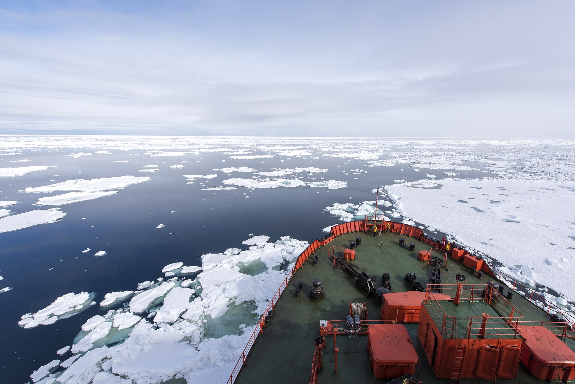 Southbound Through the Ice