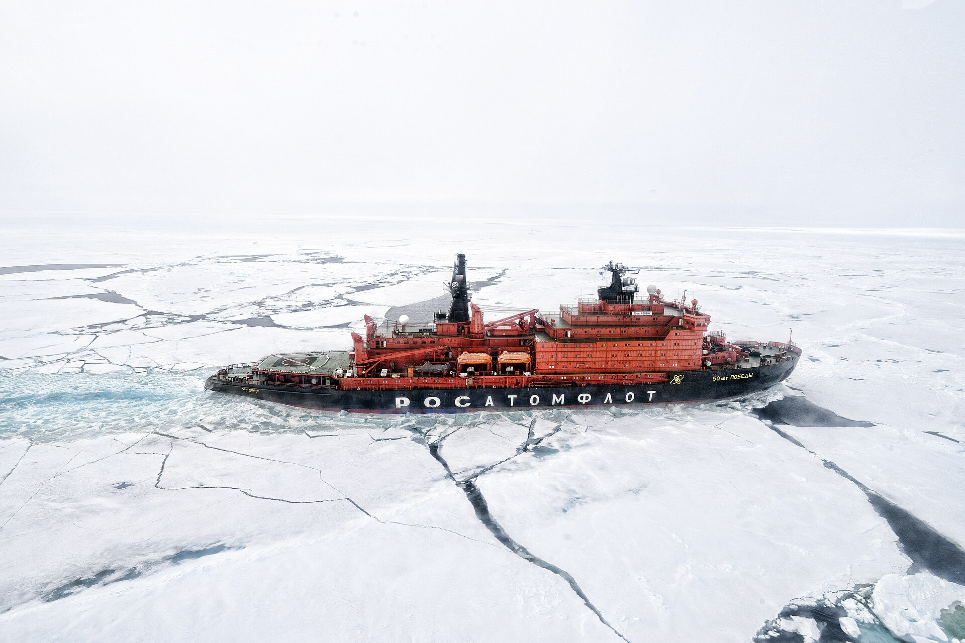 North Through the Pack Ice