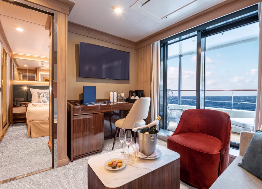 World Voyager Superior Suite interior