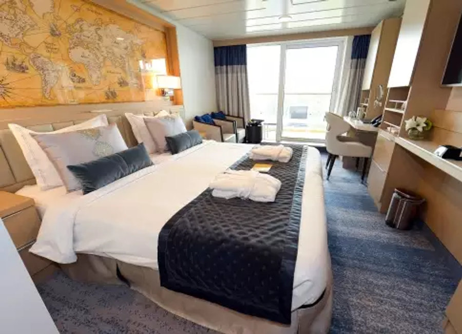 Ocean Explorer Studio Veranda Stateroom interior