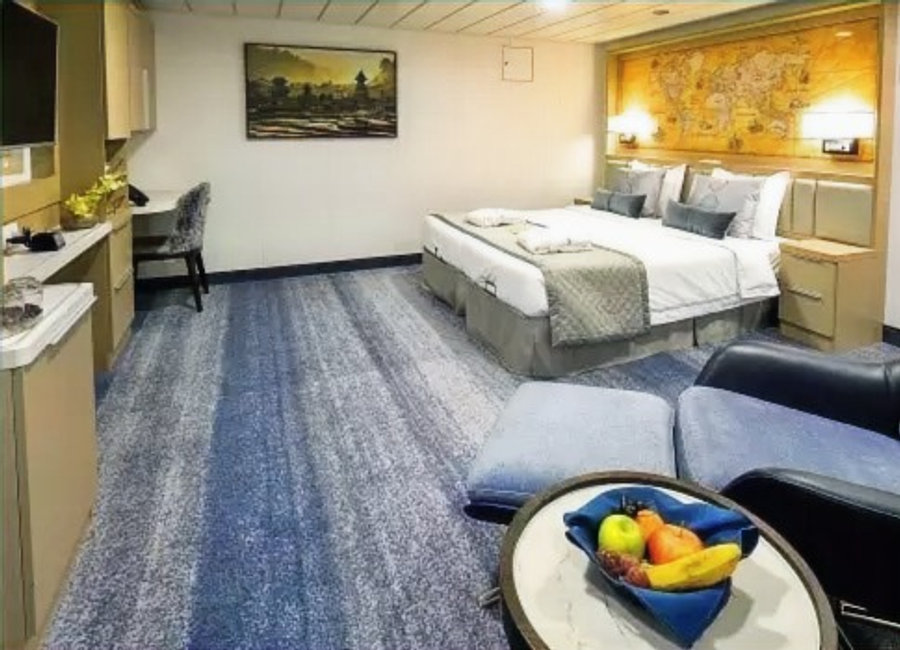 Ocean Explorer Royal Veranda Stateroom interior