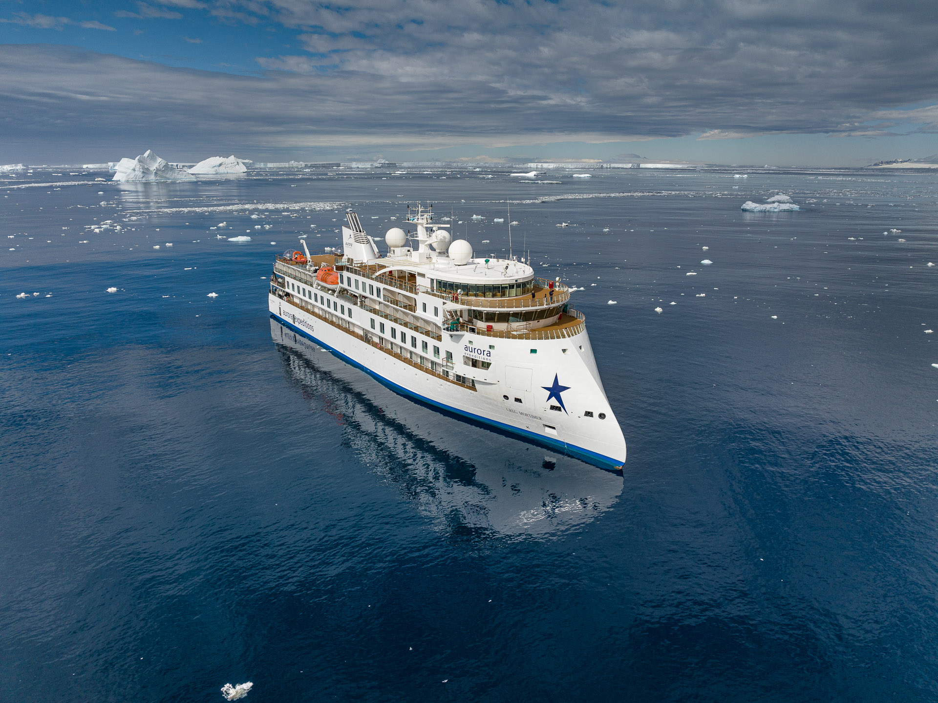 Greg Mortimer expedition ship